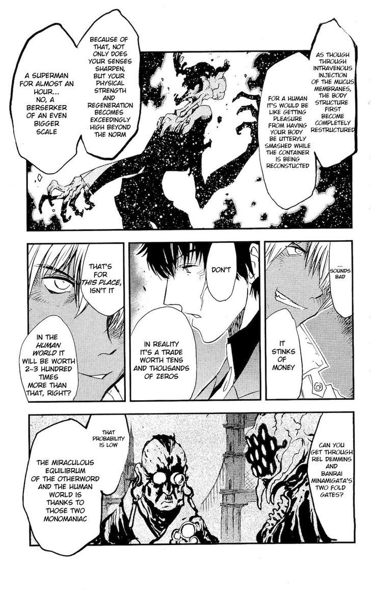 Kekkai Sensen - Mafuugai Kessha Chapter 5.1 page 17 - Chapter 5.1 : A Game Between Worlds (1)