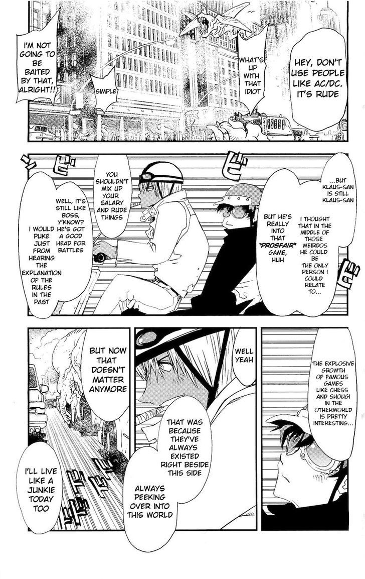 Kekkai Sensen - Mafuugai Kessha Chapter 5.1 page 27 - Chapter 5.1 : A Game Between Worlds (1)