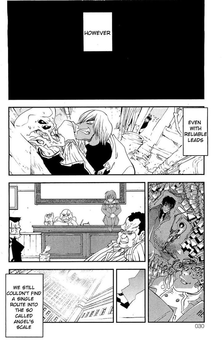 Kekkai Sensen - Mafuugai Kessha Chapter 5.1 page 28 - Chapter 5.1 : A Game Between Worlds (1)