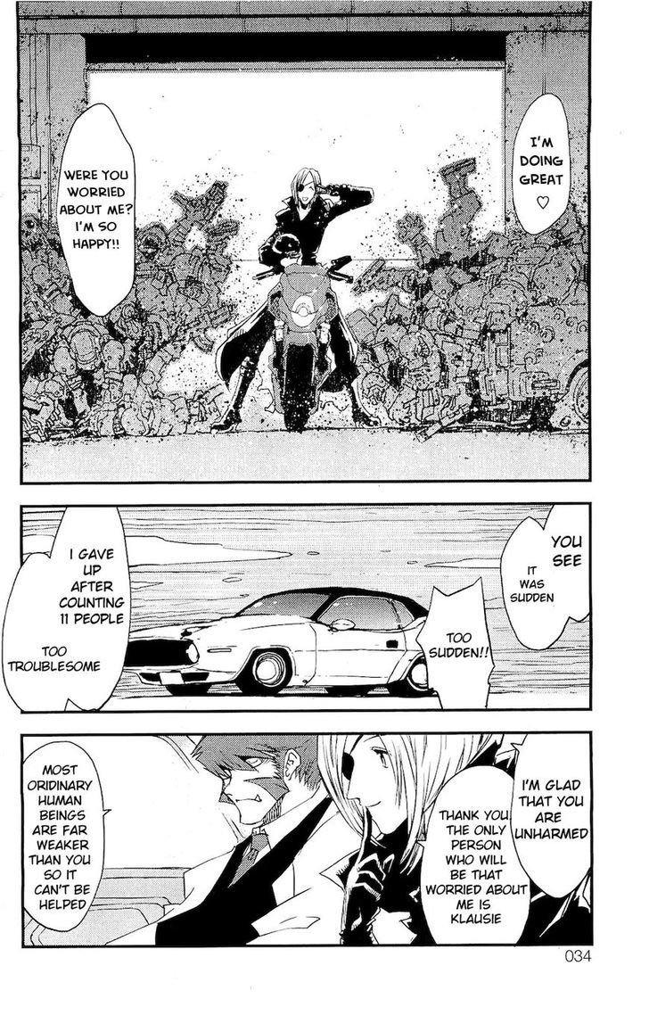 Kekkai Sensen - Mafuugai Kessha Chapter 5.1 page 32 - Chapter 5.1 : A Game Between Worlds (1)