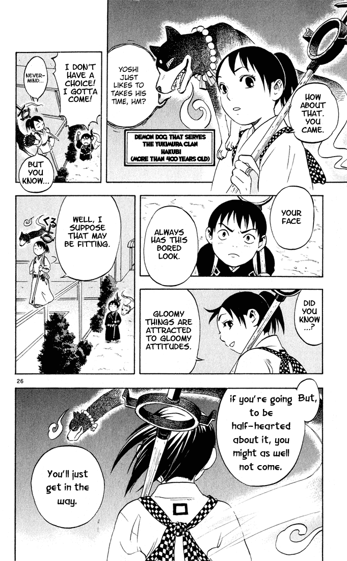 Kekkaishi Chapter 1 page 26 - Chapter 1: Yoshimori and Tokine