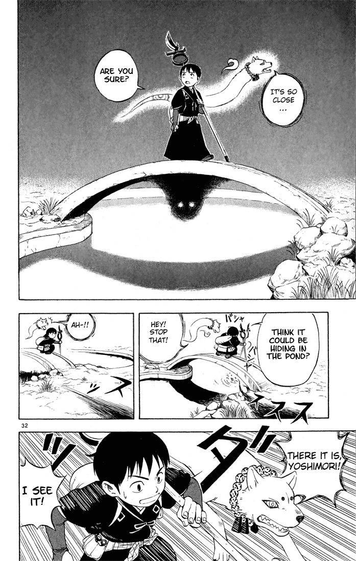 Kekkaishi Chapter 1 page 32 - Chapter 1: Yoshimori and Tokine