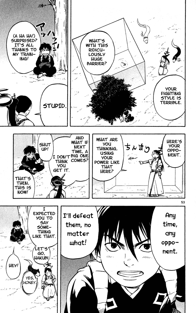 Kekkaishi Chapter 1 page 52 - Chapter 1: Yoshimori and Tokine