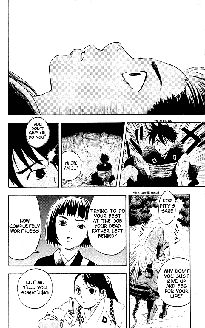Kekkaishi Chapter 10 page 11 - Chapter 10: Memories and Hatred