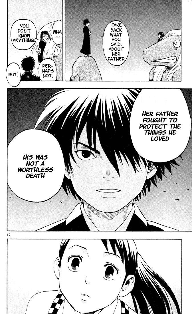 Kekkaishi Chapter 10 page 17 - Chapter 10: Memories and Hatred
