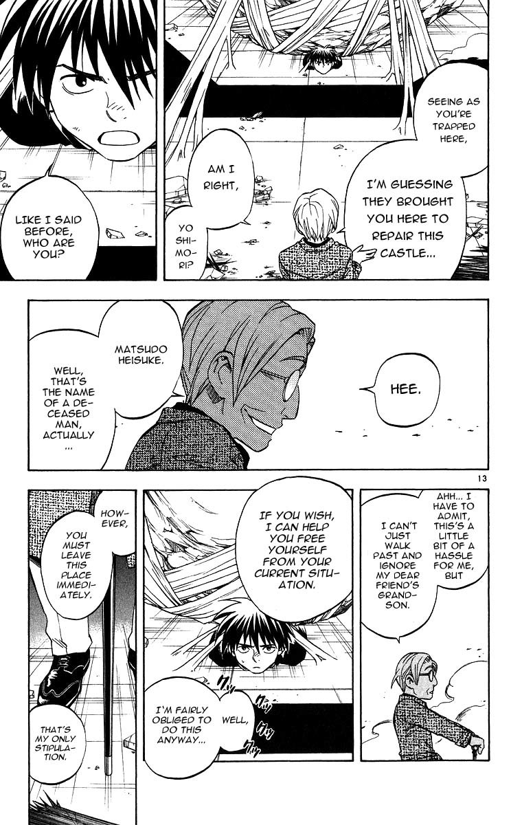 Kekkaishi Chapter 105 page 13 - Chapter 105: The Fox Battalion