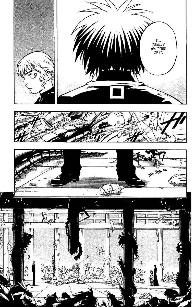 Kekkaishi Chapter 108 page 12 - Chapter 108: Byako and Heisuke