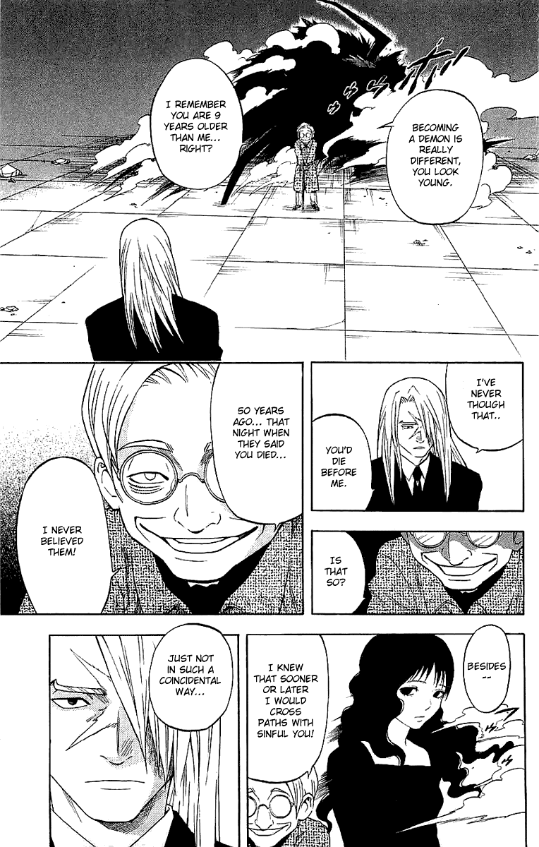 Kekkaishi Chapter 108 page 4 - Chapter 108: Byako and Heisuke