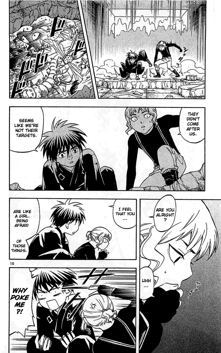 Kekkaishi Chapter 108 page 9 - Chapter 108: Byako and Heisuke