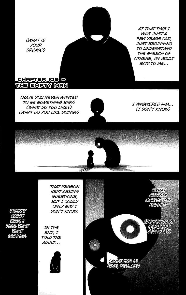 Kekkaishi Chapter 109 page 1 - Chapter 109: The Empty Man