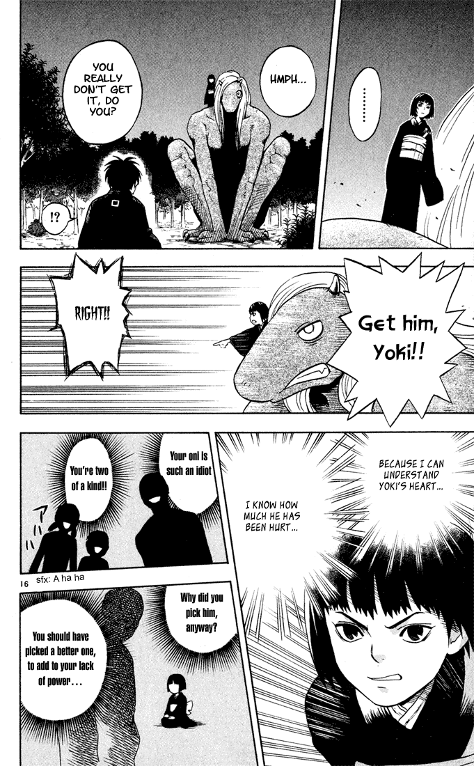 Kekkaishi Chapter 11 page 16 - Chapter 11: Promise