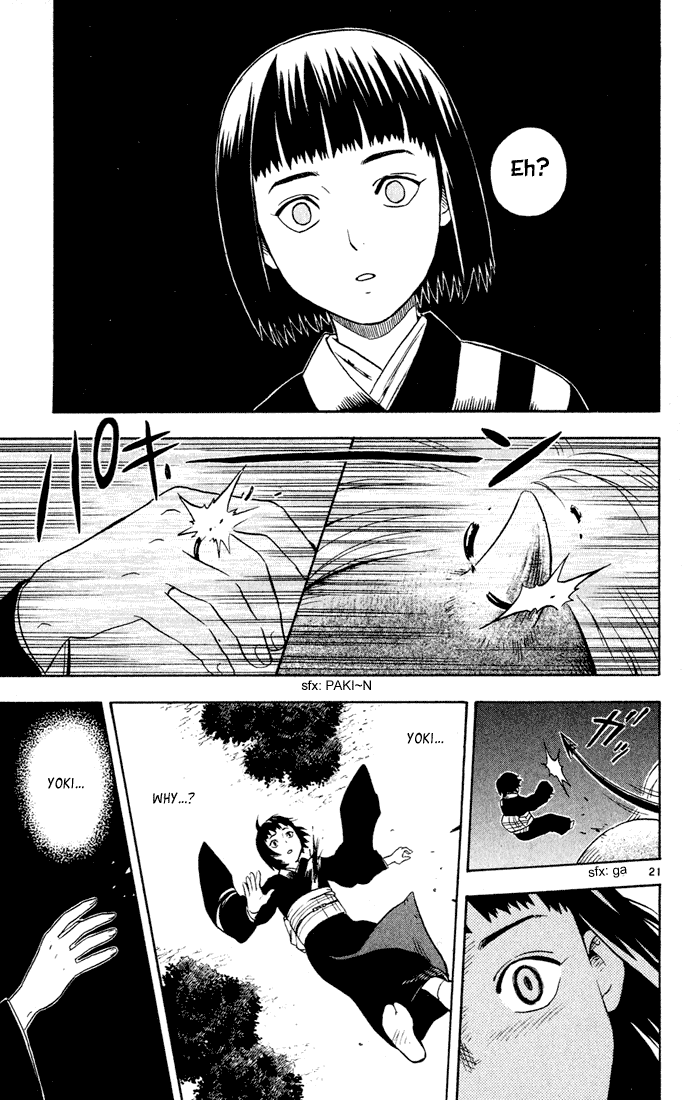 Kekkaishi Chapter 11 page 21 - Chapter 11: Promise