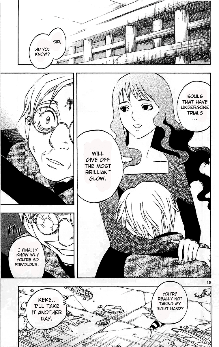 Kekkaishi Chapter 110 page 14 - Chapter 110: Deposit