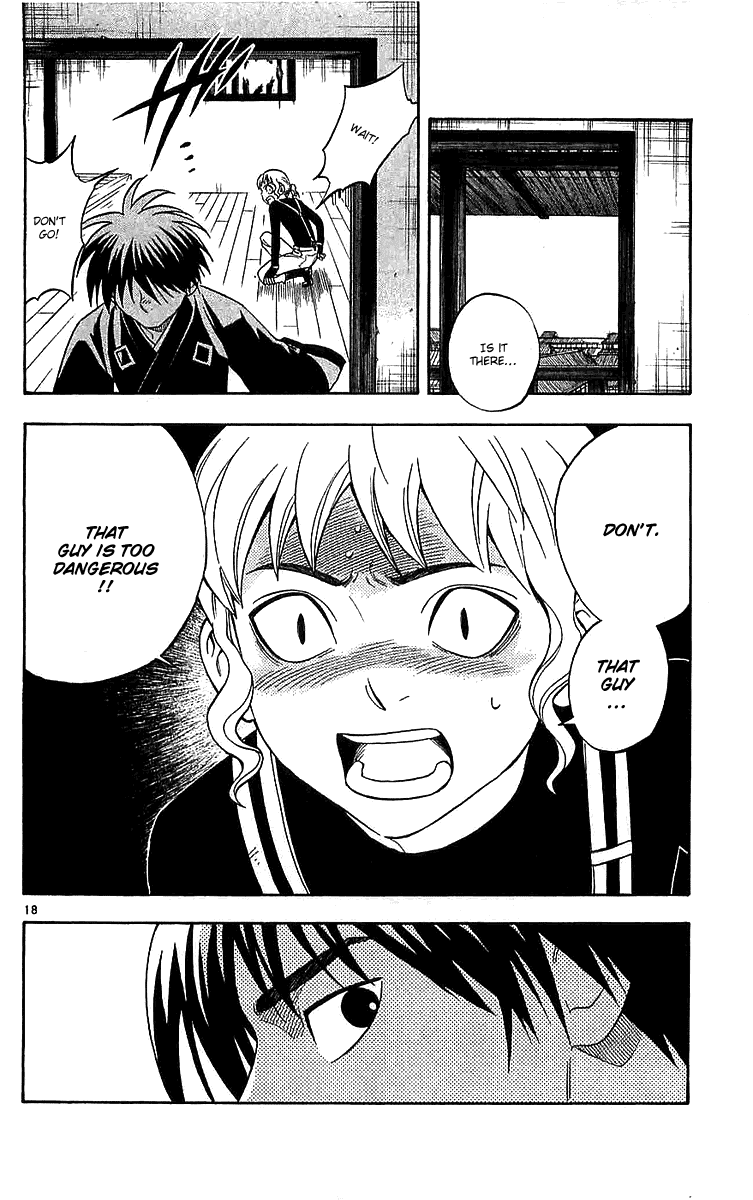 Kekkaishi Chapter 112 page 18 - Chapter 112: Demon Flower