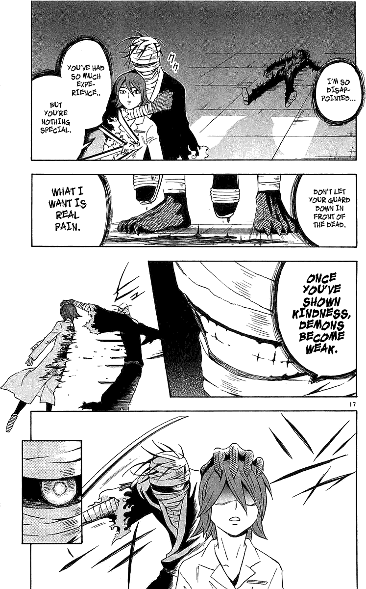 Kekkaishi Chapter 113 page 16 - Chapter 113: The Man Who Does Not Die