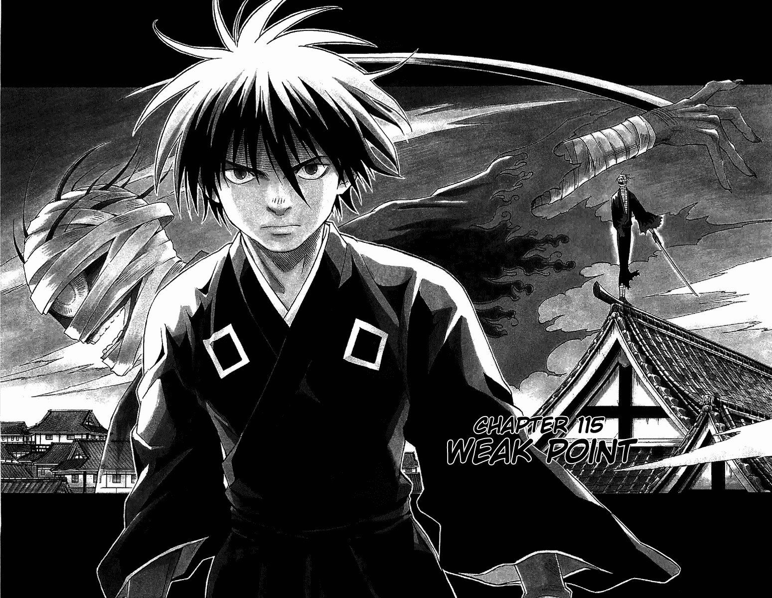 Kekkaishi Chapter 115 page 2 - Chapter 115: Weak Point