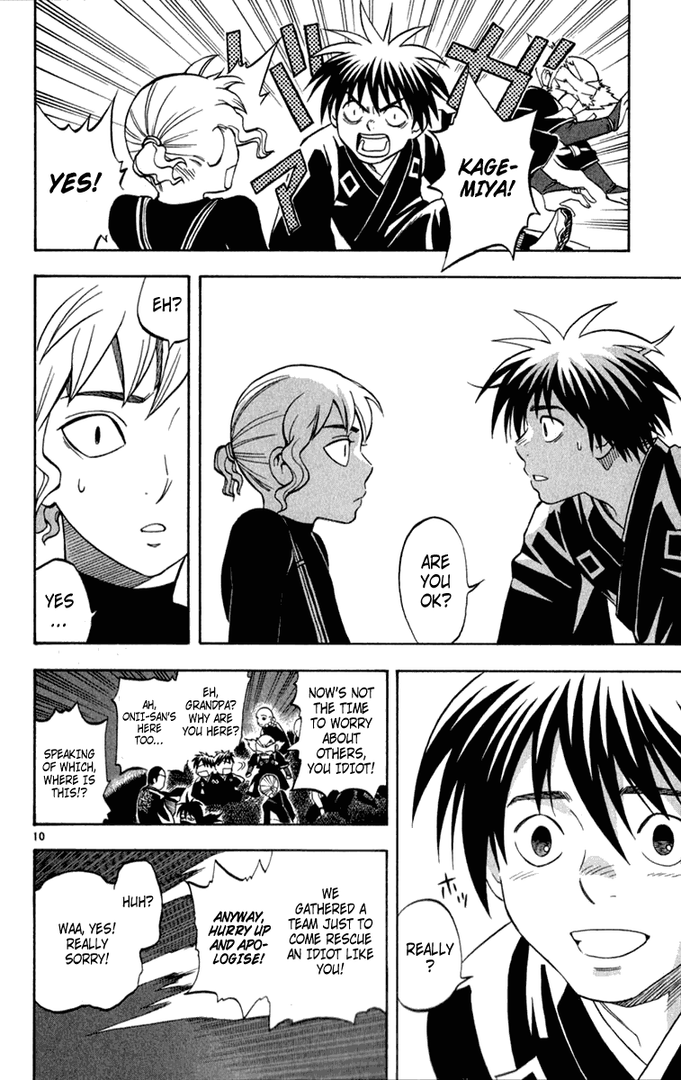 Kekkaishi Chapter 120 page 10 - Chapter 120: The Road Home