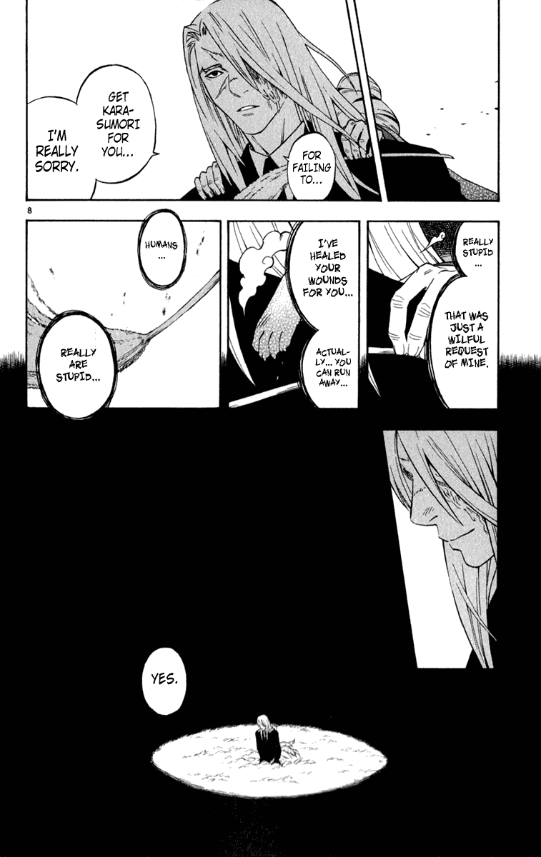 Kekkaishi Chapter 120 page 8 - Chapter 120: The Road Home