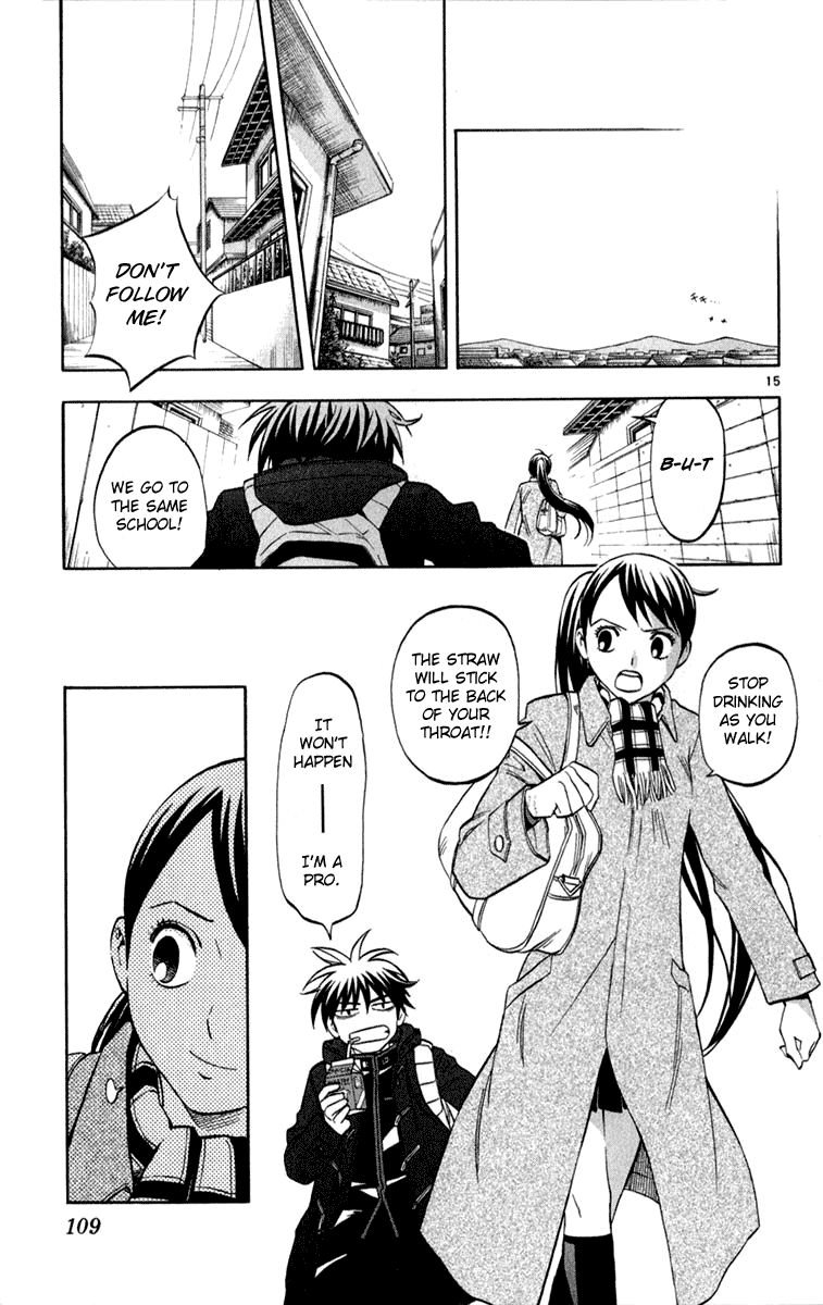 Kekkaishi Chapter 121 page 15 - Chapter 121: Slap