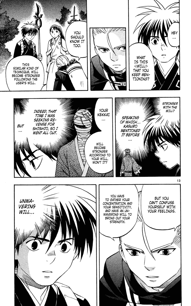 Kekkaishi Chapter 127 page 13 - Chapter 127: Temptation