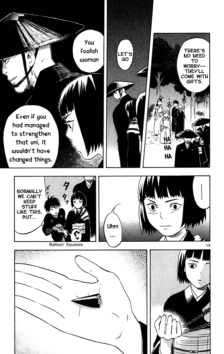Kekkaishi Chapter 13 page 12 - Chapter 13: Shadow Organization