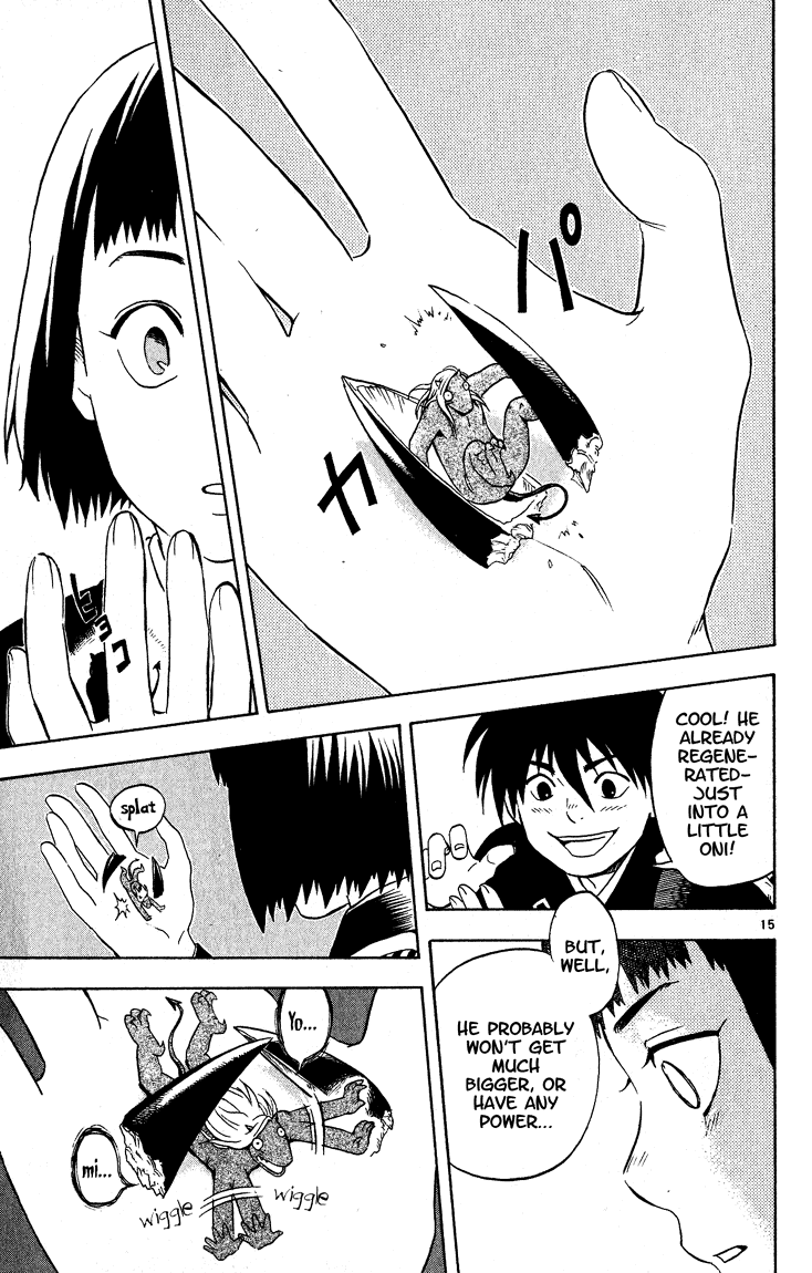 Kekkaishi Chapter 13 page 14 - Chapter 13: Shadow Organization