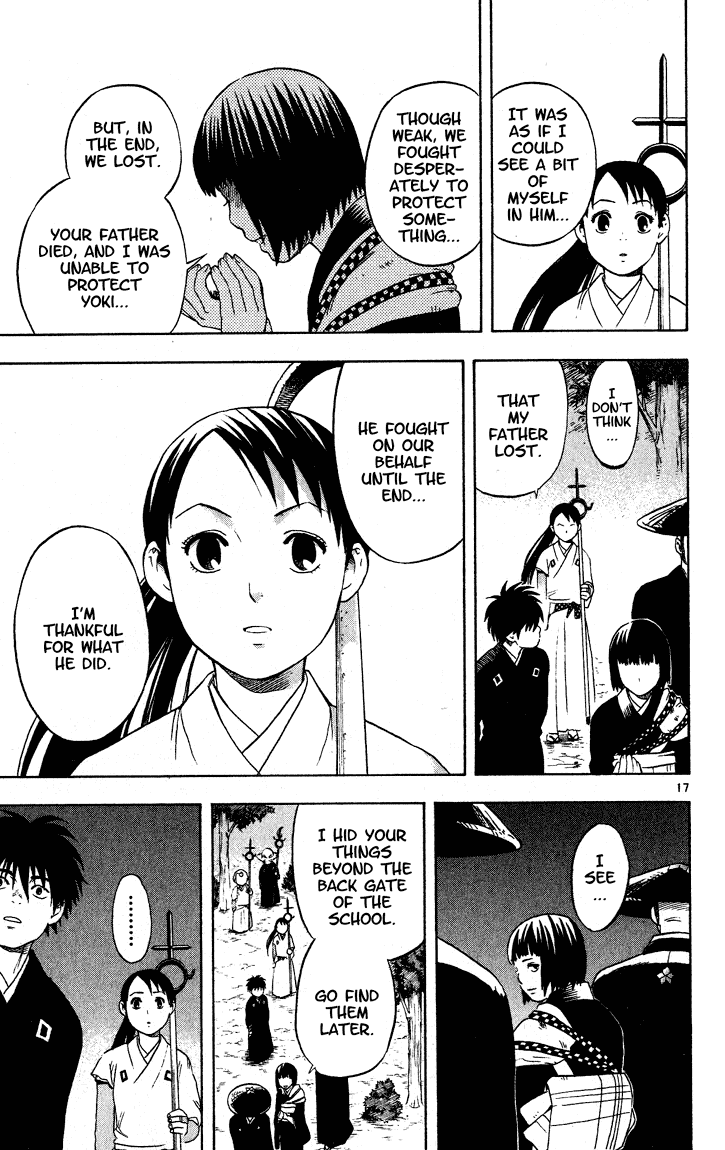 Kekkaishi Chapter 13 page 16 - Chapter 13: Shadow Organization