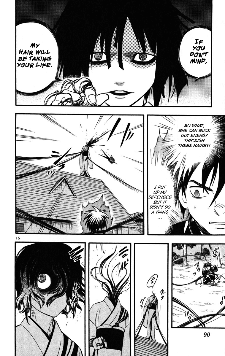 Kekkaishi Chapter 139 page 15 - Chapter 139: The Four Ayakashi