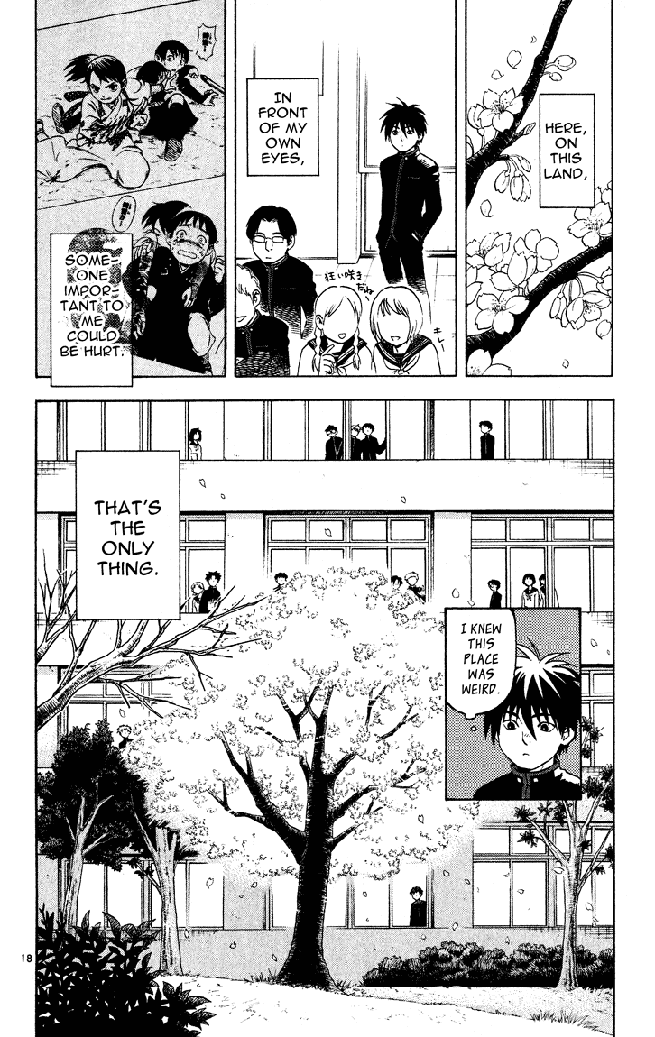 Kekkaishi Chapter 14 page 18 - Chapter 14: That's All
