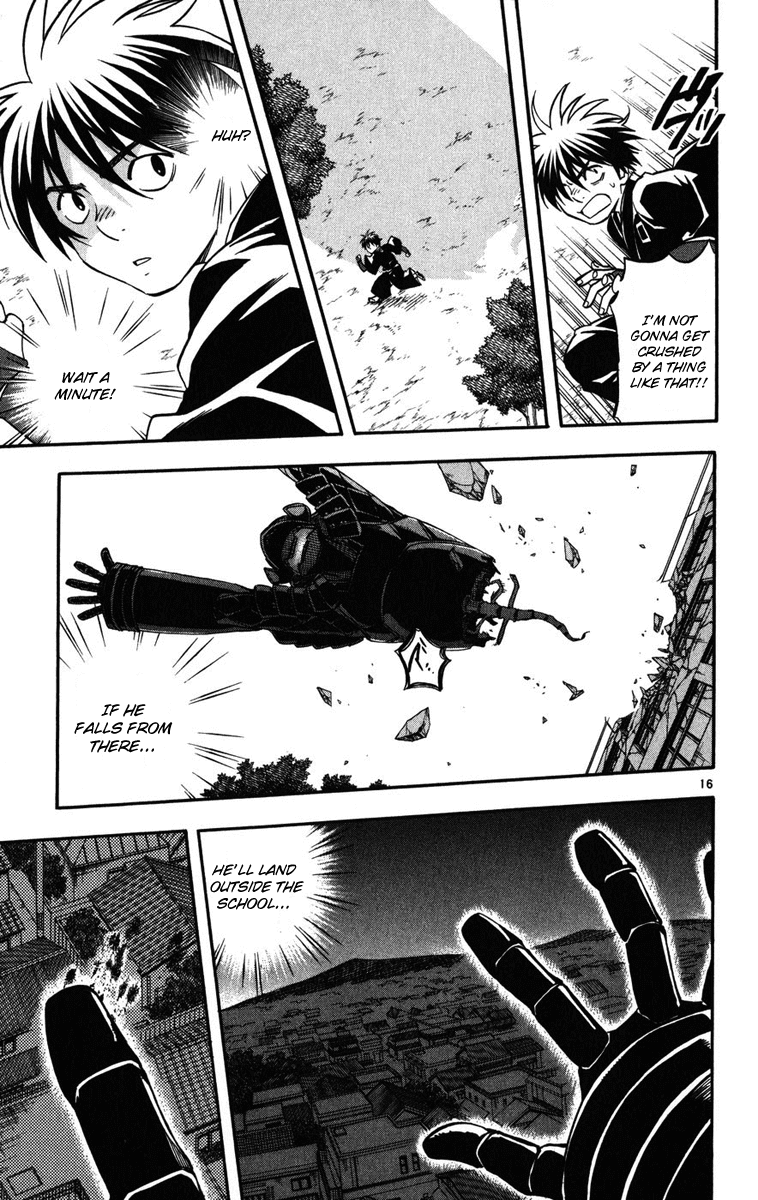 Kekkaishi Chapter 141 page 16 - Chapter 141: Kurokabuto