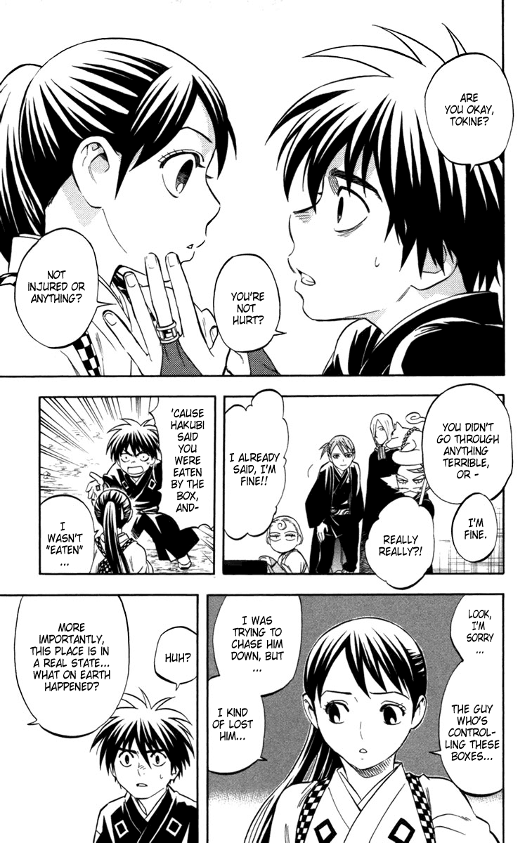 Kekkaishi Chapter 145 page 19 - Chapter 145: Karasumori's Wrath