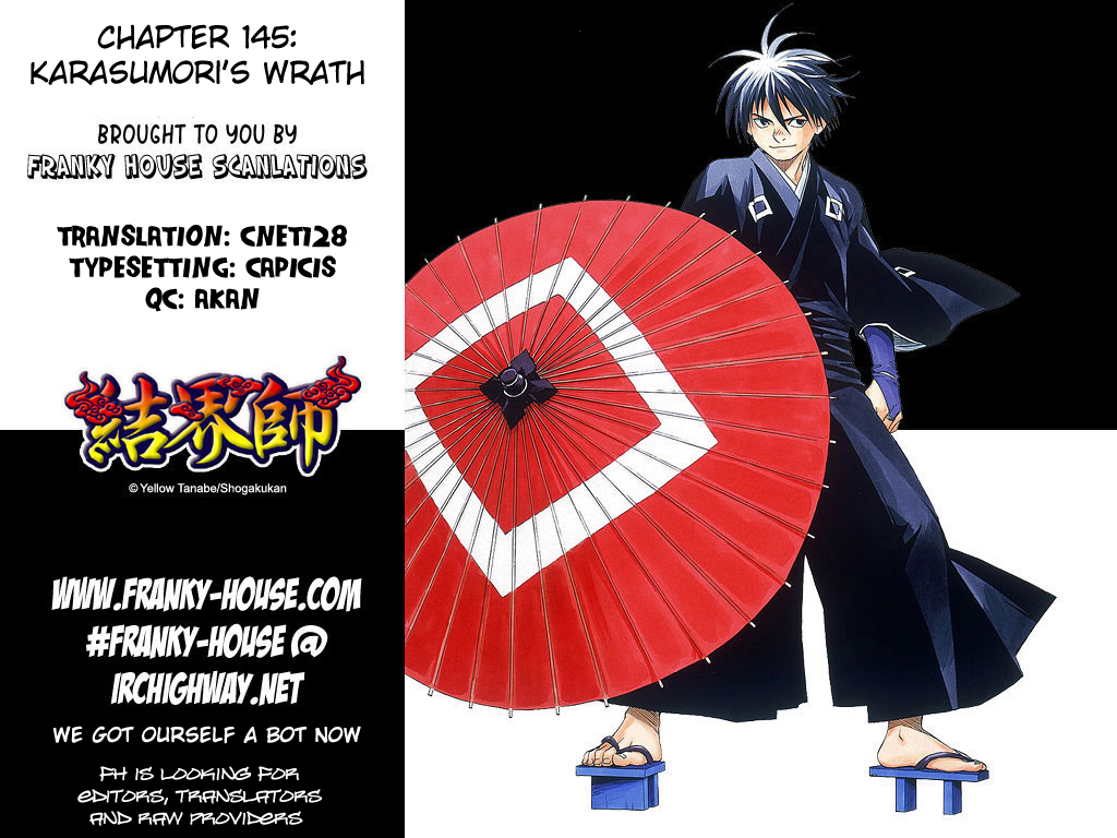Kekkaishi Chapter 145 page 21 - Chapter 145: Karasumori's Wrath