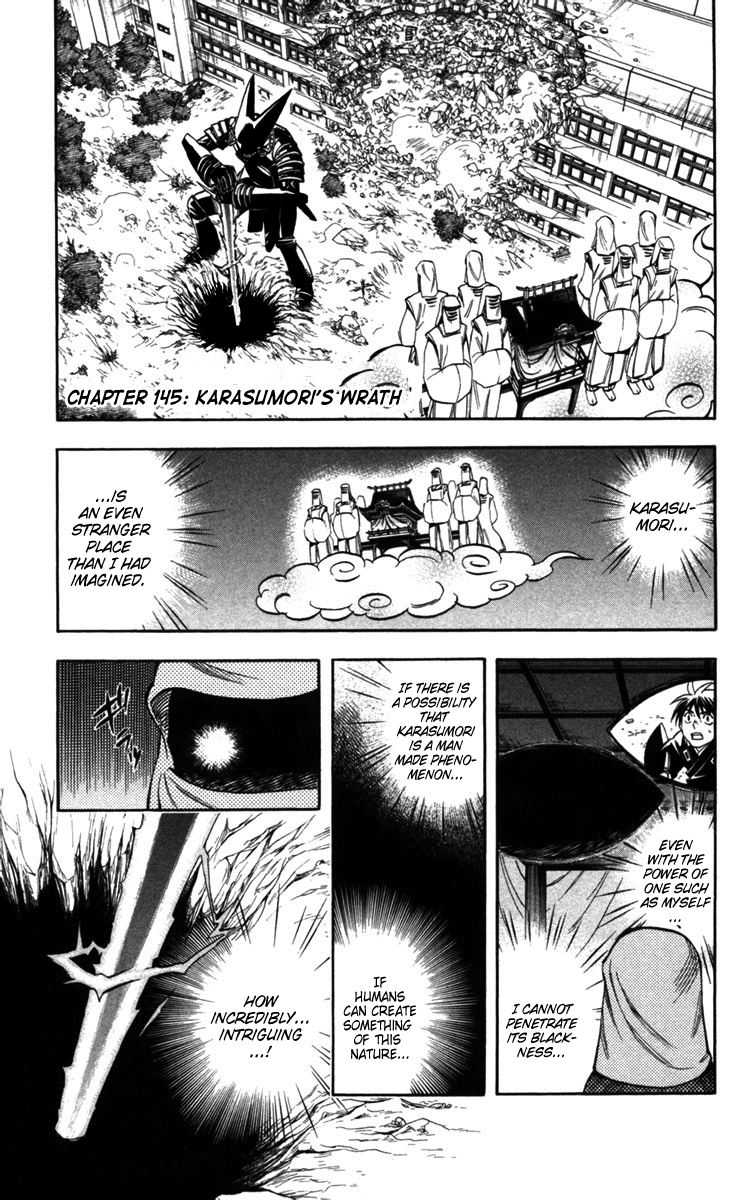 Kekkaishi Chapter 145 page 5 - Chapter 145: Karasumori's Wrath
