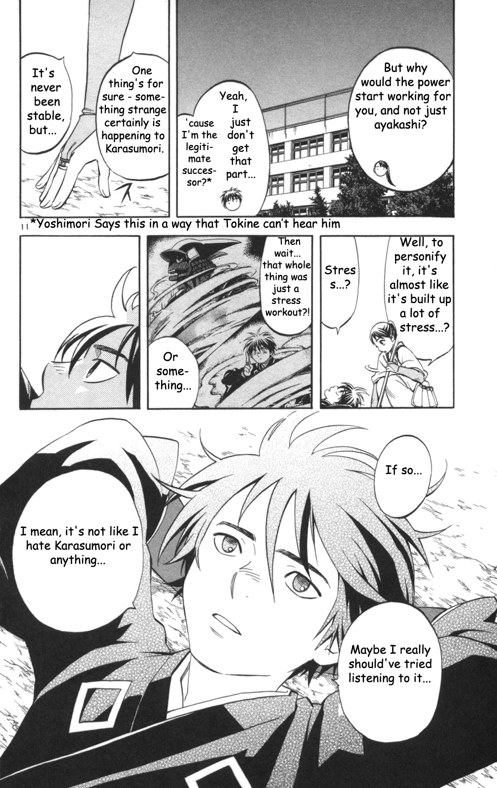 Kekkaishi Chapter 147 page 12 - Chapter 147: Report