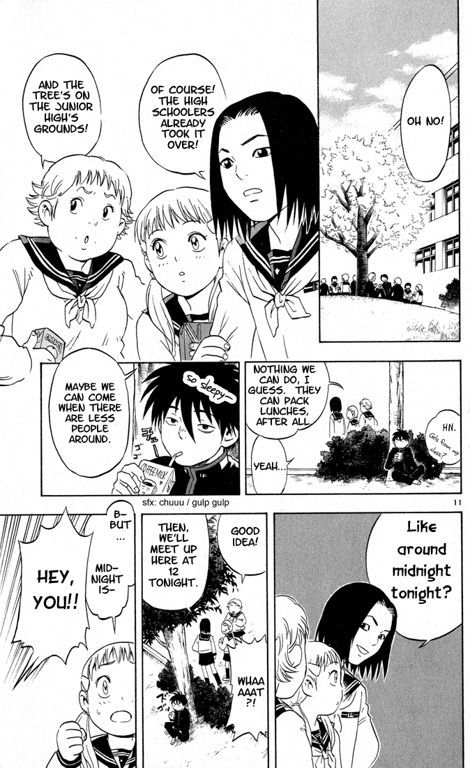Kekkaishi Chapter 15 page 11 - Chapter 15: Cold Weather Cherry Blossoms (Part 1)