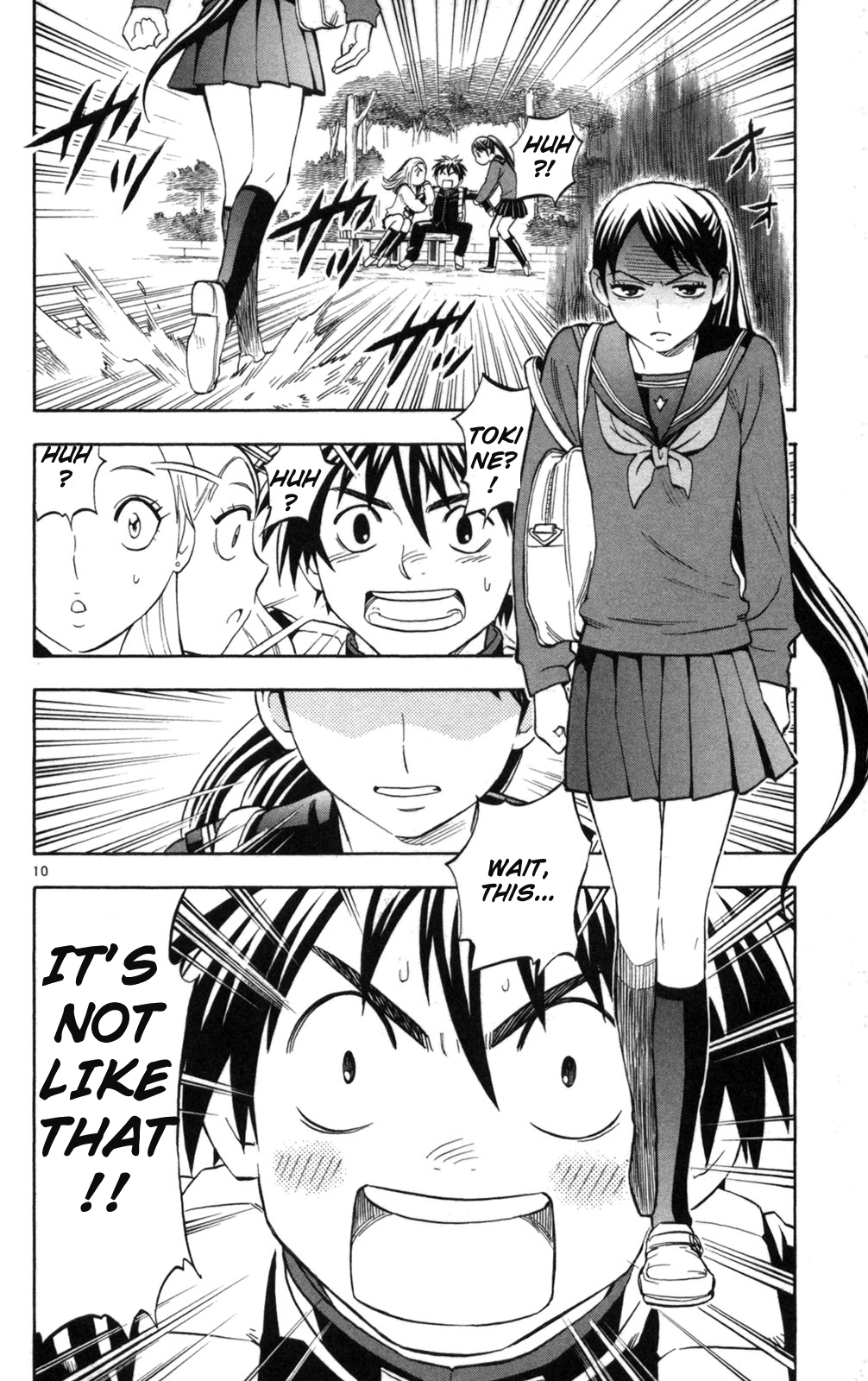 Kekkaishi Chapter 150 page 10 - Chapter 150: Love Triangle