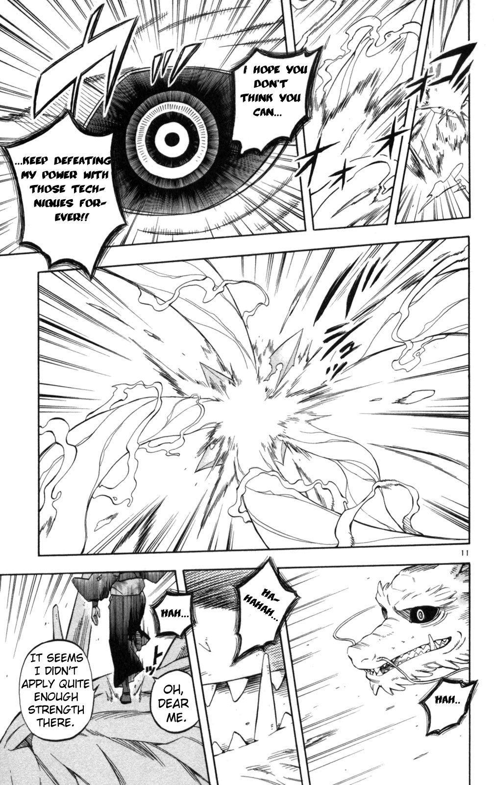 Kekkaishi Chapter 153 page 10 - Chapter 153: Culprit