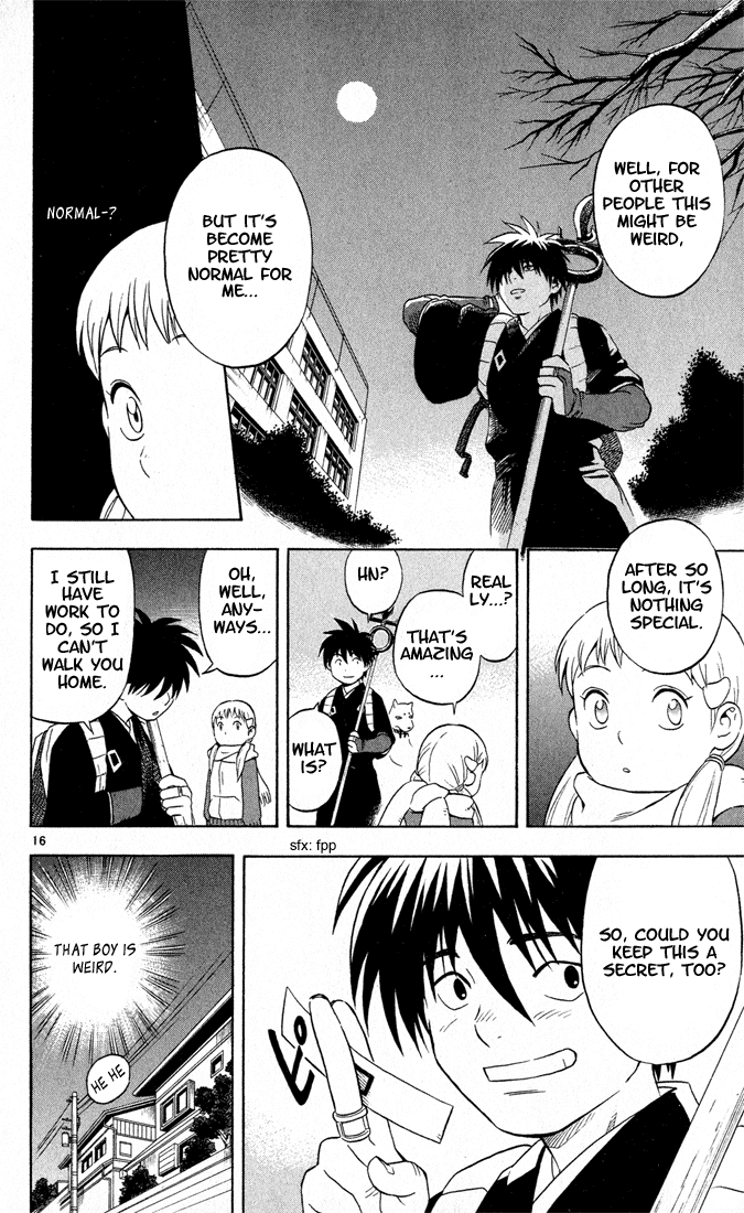 Kekkaishi Chapter 16 page 16 - Chapter 16: Cold Weather Cherry Blossoms (Part 2)