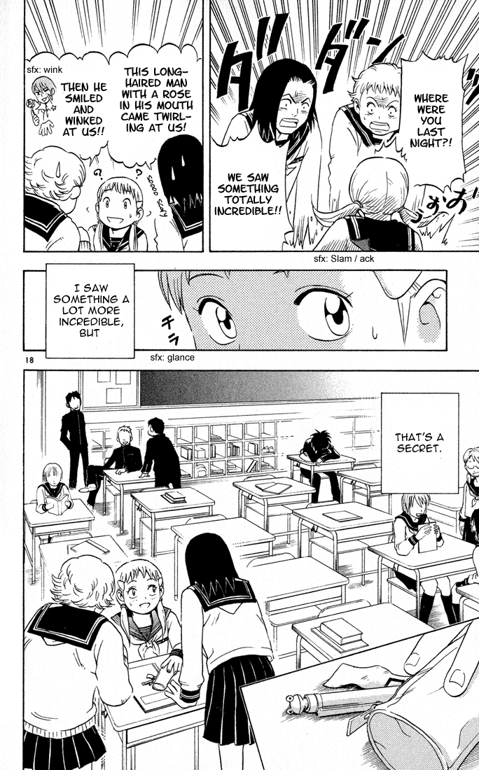 Kekkaishi Chapter 16 page 18 - Chapter 16: Cold Weather Cherry Blossoms (Part 2)