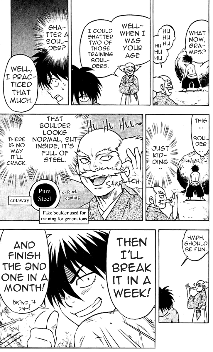 Kekkaishi Chapter 17 page 8 - Chapter 17: A Day in the Life, Part 1