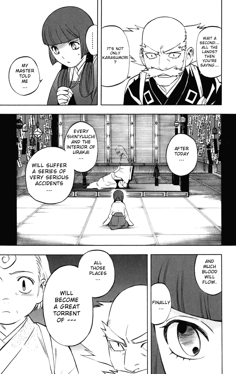 Kekkaishi Chapter 176 page 16 - Chapter 176: Prophecy