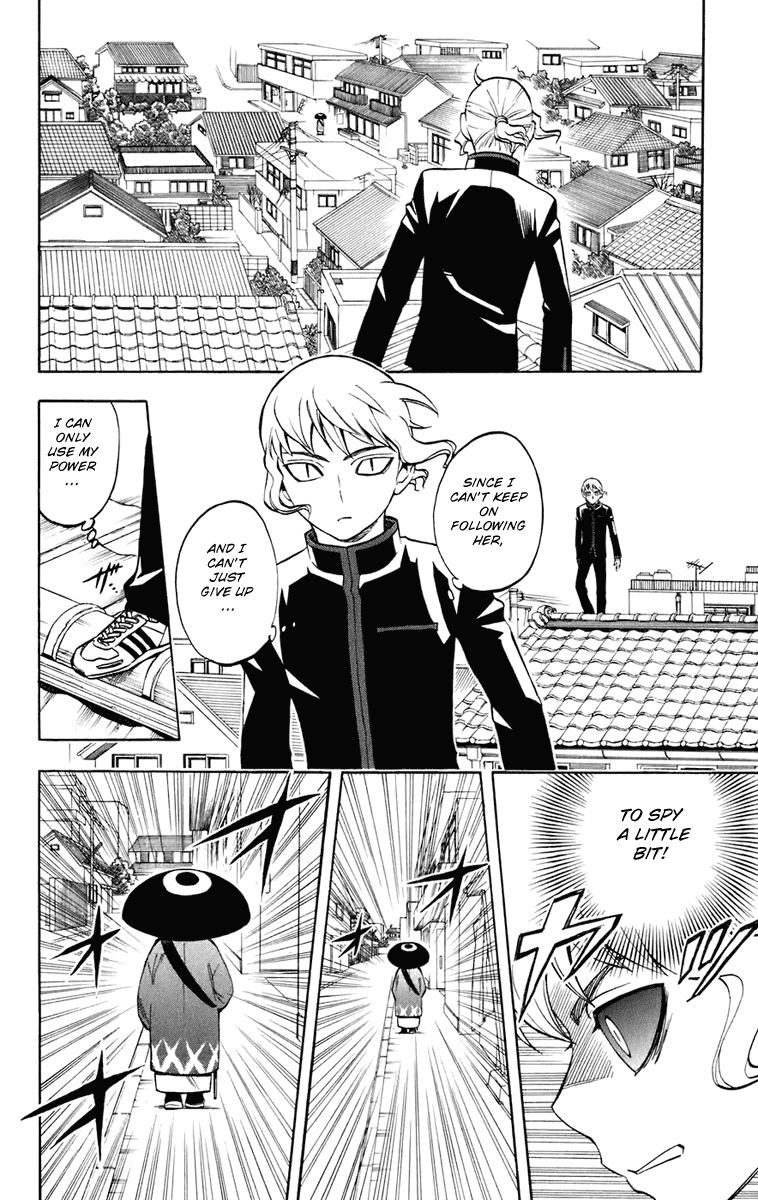 Kekkaishi Chapter 177 page 11 - Chapter 177: Shrine Maiden Saki