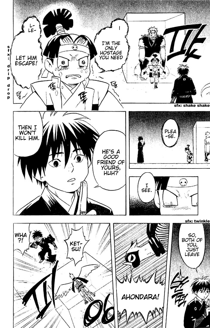 Kekkaishi Chapter 20 page 14 - Chapter 20: A 400-Year Reunion