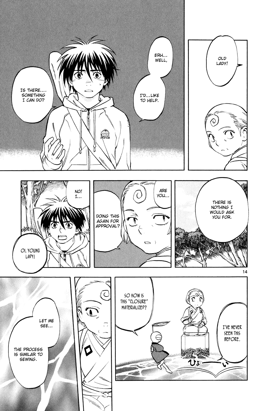 Kekkaishi Chapter 200 page 13 - Chapter 200: Hida Village