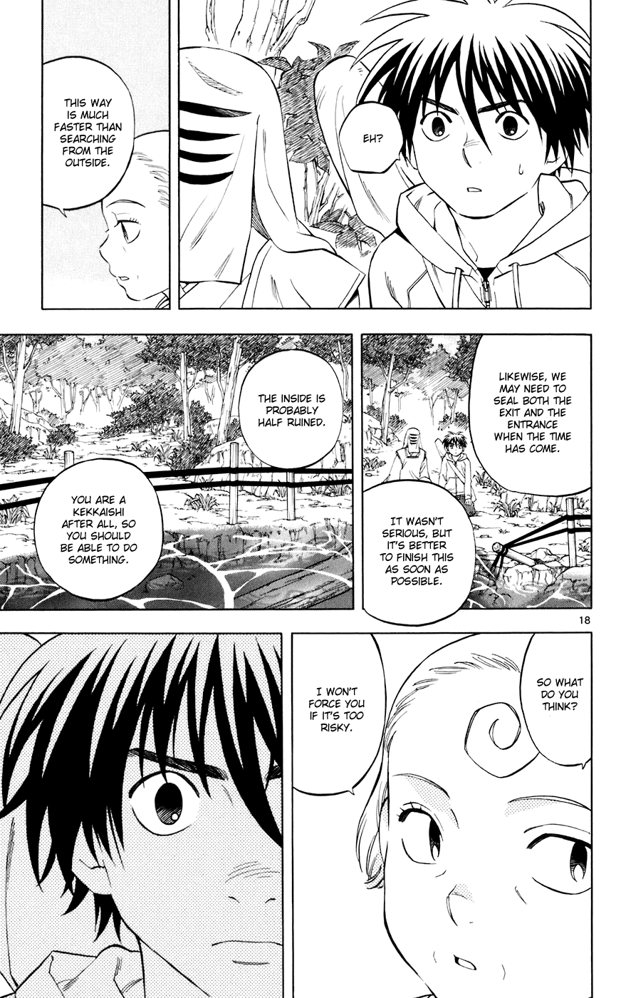 Kekkaishi Chapter 200 page 17 - Chapter 200: Hida Village