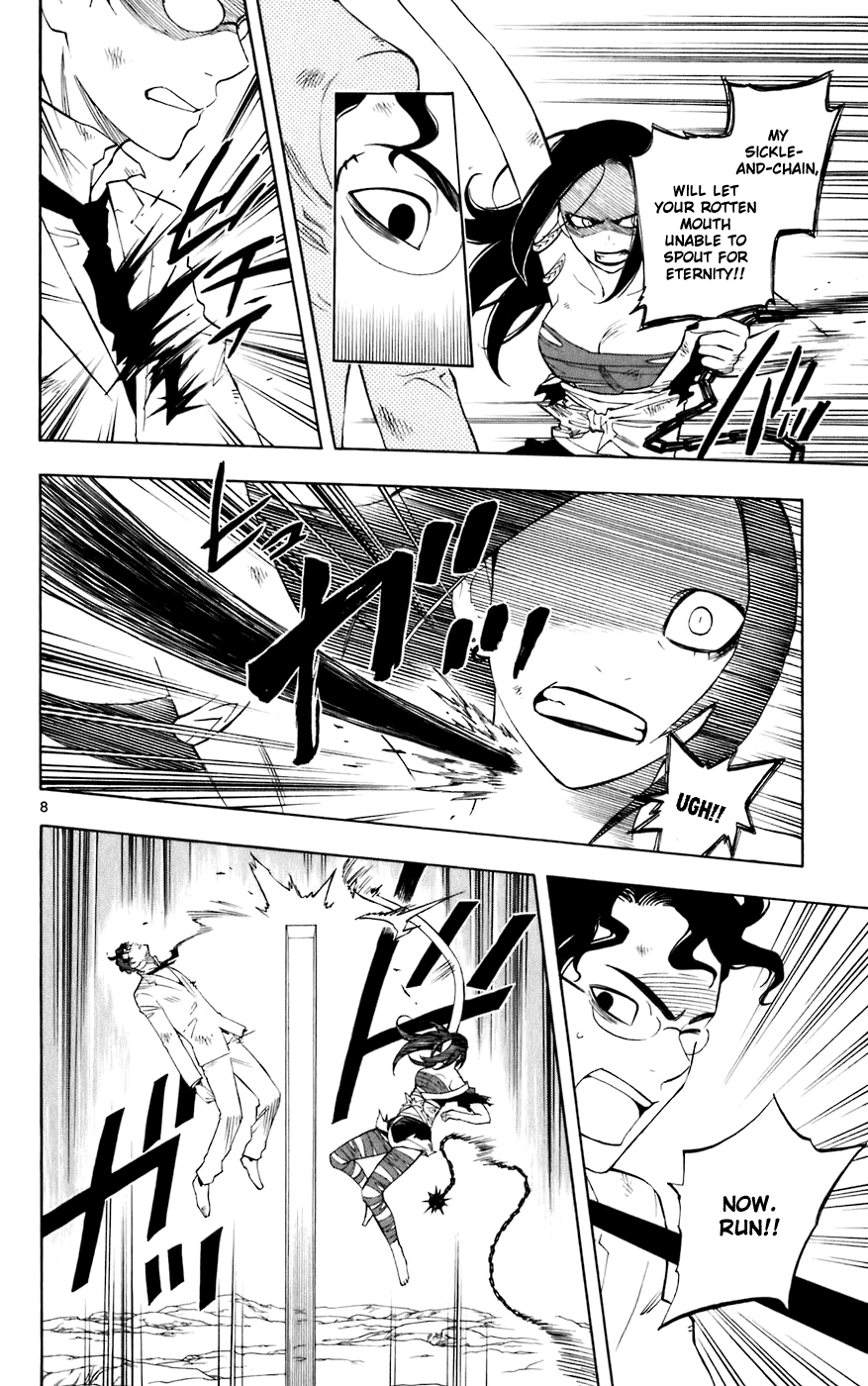 Kekkaishi Chapter 215 page 8 - Chapter 215: Resistance