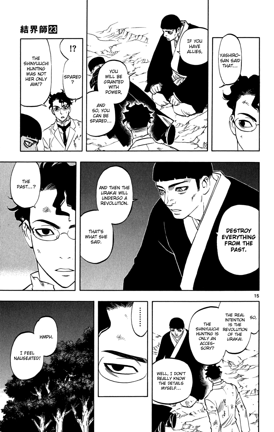 Kekkaishi Chapter 217 page 16 - Chapter 217: Revolution