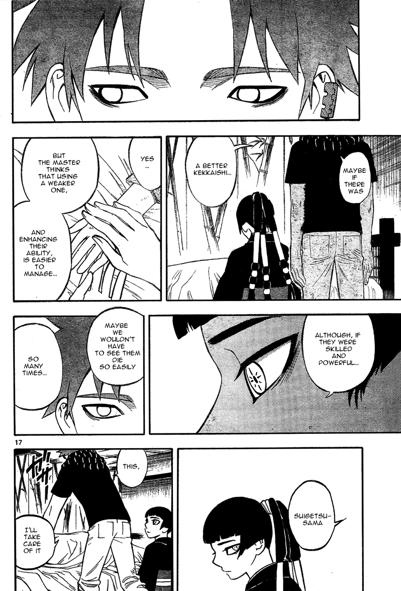 Kekkaishi Chapter 221 page 17 - Chapter 221: Fissures