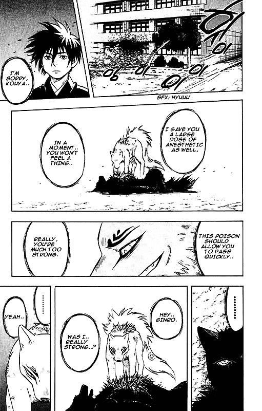 Kekkaishi Chapter 24 page 13 - Chapter 24: Parting