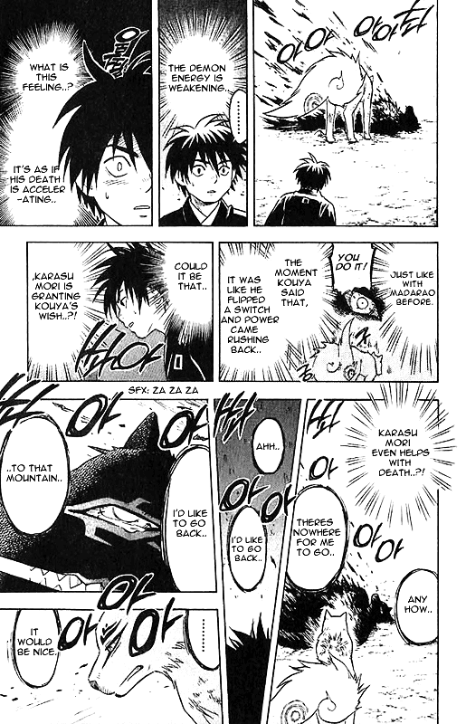 Kekkaishi Chapter 24 page 15 - Chapter 24: Parting